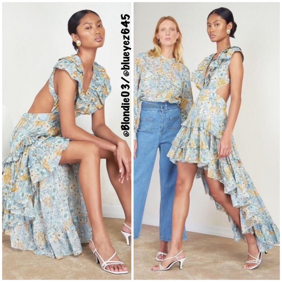 Magali Pascal “Botanic” dress in Eden print XS NWT - Picture 3 of 6